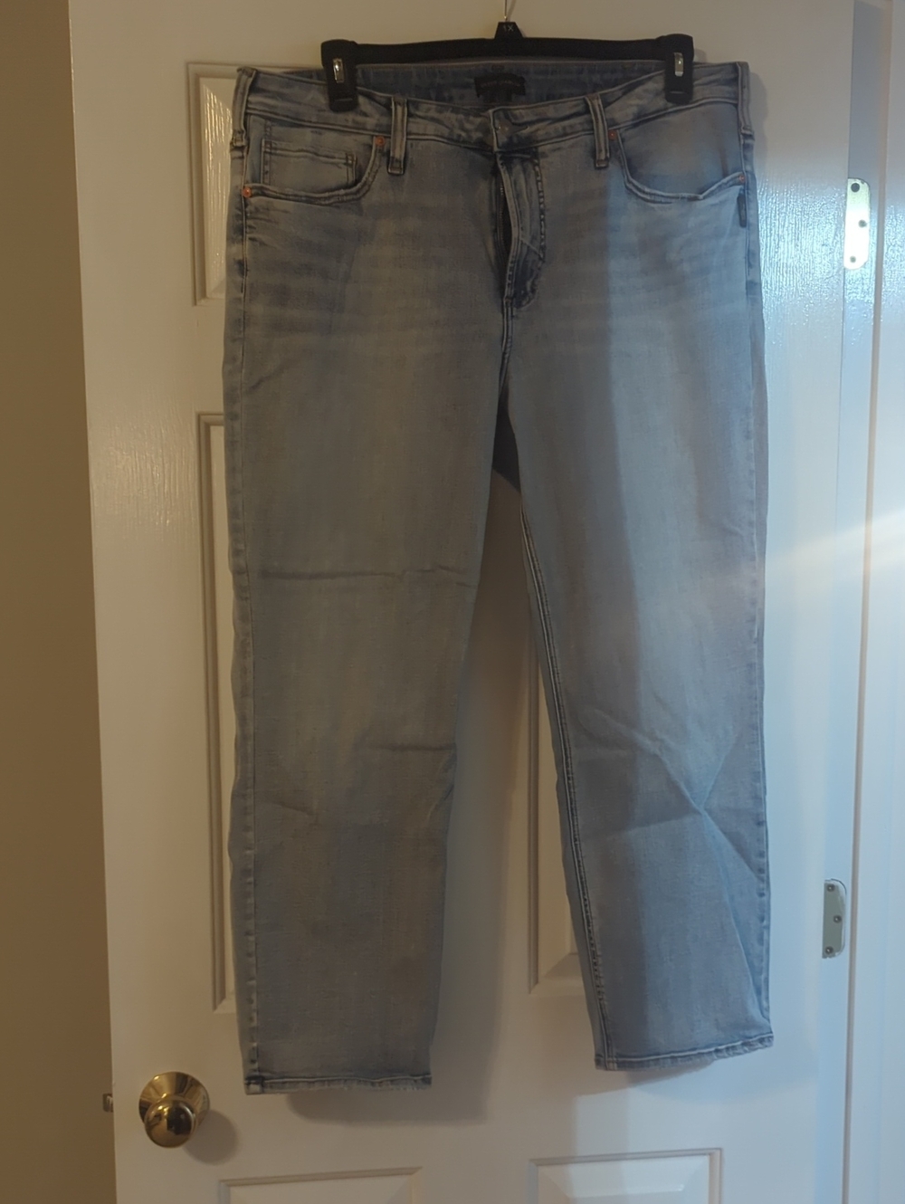 Silver Jeans Light Blue Most Wanted Straight Women's Jeans